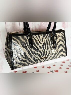Brahmin Melbourne Collection Sophia Everlasting Encore Satchel Bag $385 FIRM $